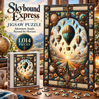 Quebra-cabeça Balão Expresso Skybound de 1.014 Peç