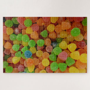 Quebra-cabeça Balas Coloridas Gumdrops