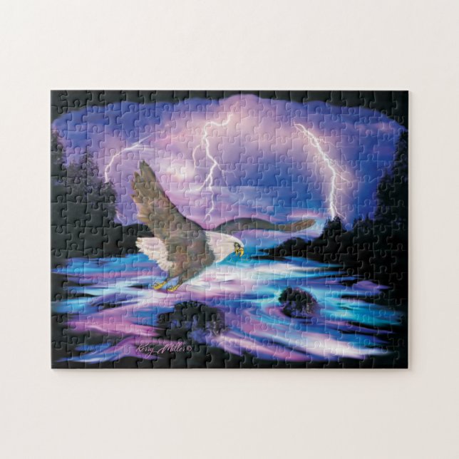 Quebra-cabeça Bald Eagle (Horizontal)