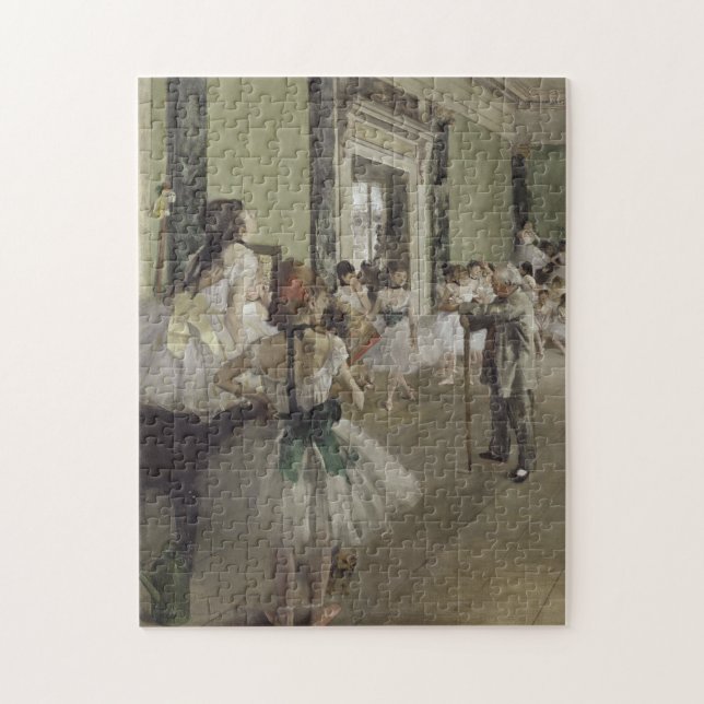 Quebra-cabeça Balé da classe Dance - Pintura de Edgar Degas (Vertical)