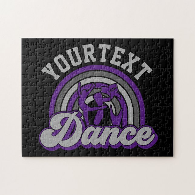 Quebra-cabeça Balé Dancer ADD TEXT Classic Dance Executor (Horizontal)