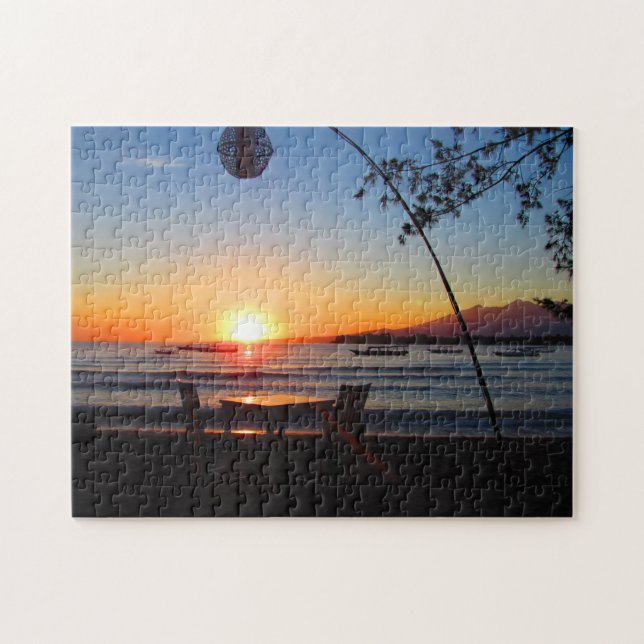 Quebra-cabeça Bali Sunrise (Horizontal)