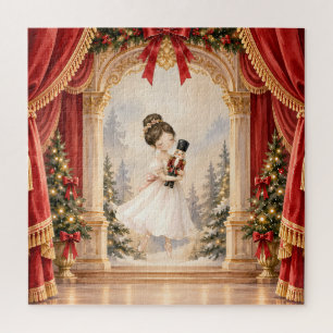 Quebra-cabeça Ballerina do Teatro do Quebra-Nozes Natal