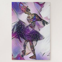 Quebra-cabeça Ballerina Original Arte Lilac Fada