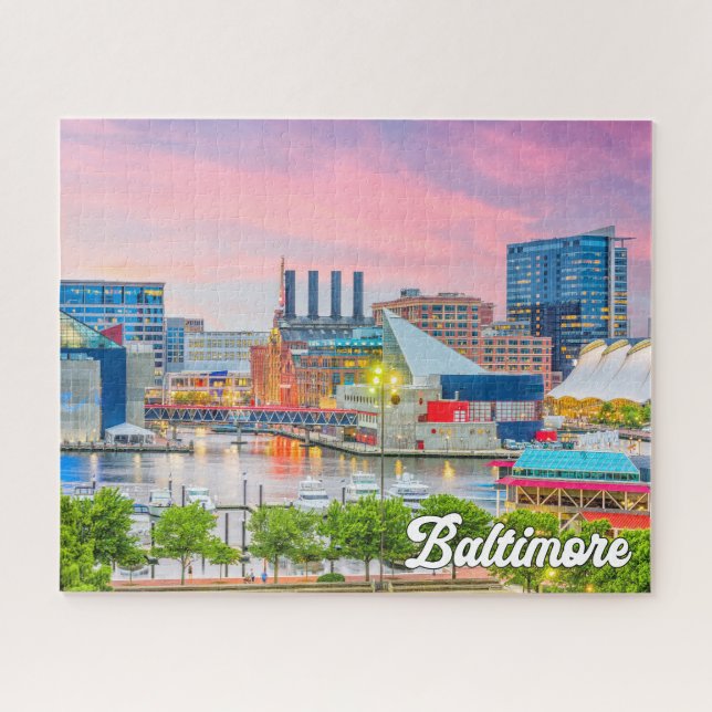 Quebra-cabeça Baltimore, Maryland, Estados Unidos (Horizontal)
