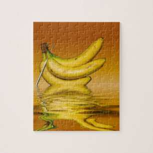 Quebra-cabeça Bananas amarelas maduras