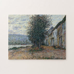 Quebra-cabeça Bancos de Belas Artes do Seine Monet