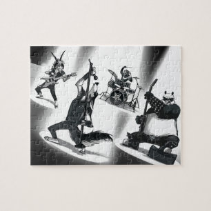 Quebra-cabeça Banda do metal pesado