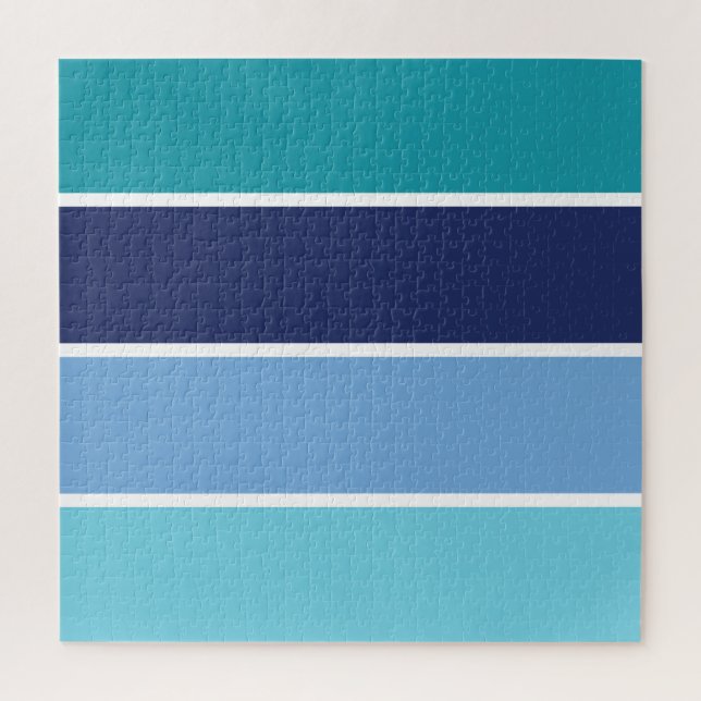 Quebra-cabeça Bandas Azuis (Vertical)