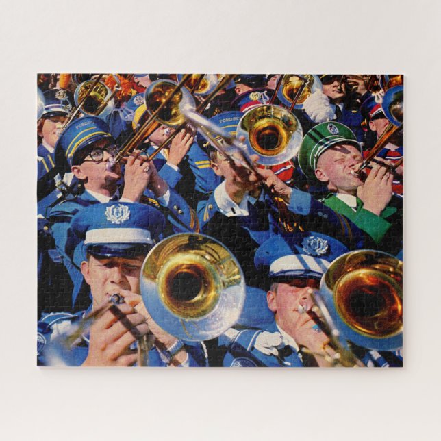 Quebra-cabeça bandas de trombone mob AKA desaparecem (Horizontal)