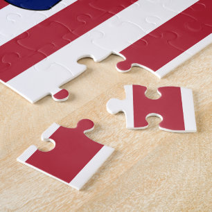 Quebra-cabeça Bandeira americana patriótica