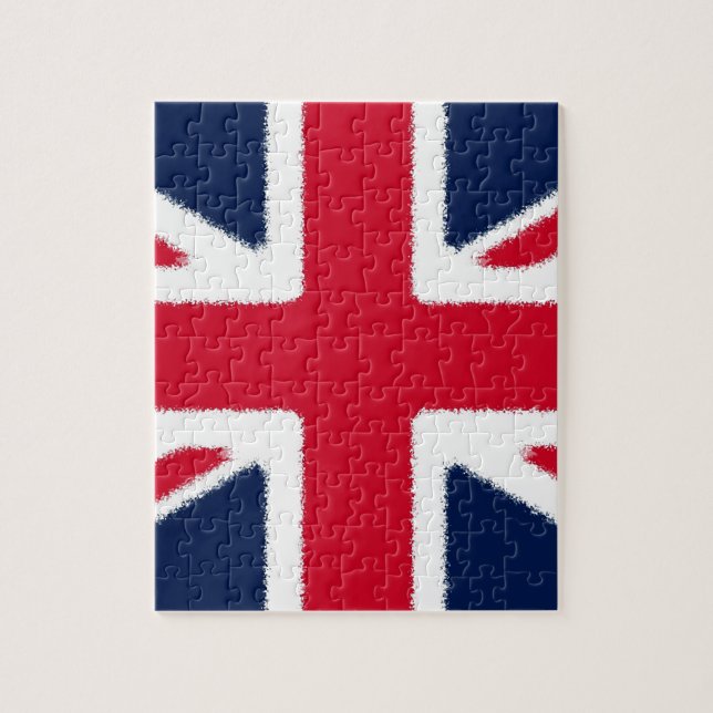 Quebra-cabeça Bandeira Britânica (Vertical)