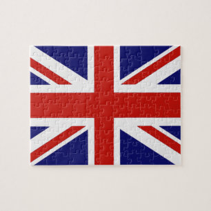 Quebra-cabeça bandeira britânica