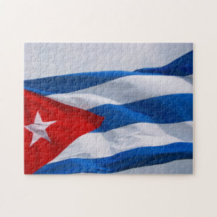 Quebra-cabeça bandeira cuba