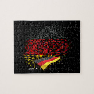 Quebra-cabeça bandeira da Alemanha