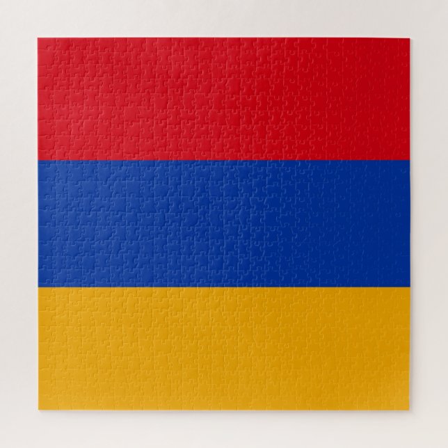 Quebra-cabeça Bandeira da Armênia (Vertical)