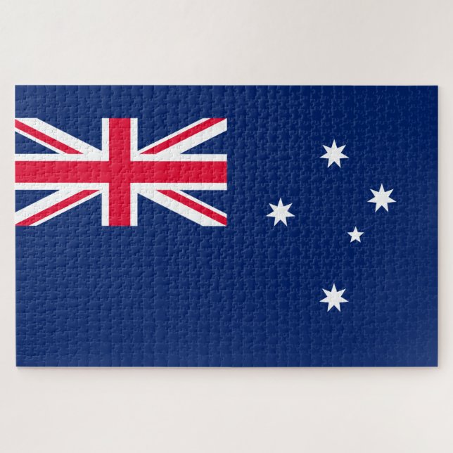 Quebra-cabeça Bandeira da Austrália (Horizontal)