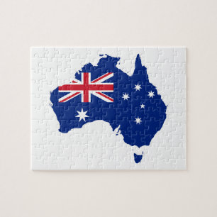 Quebra-cabeça Bandeira da Austrália