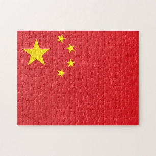 Quebra-cabeça Bandeira da China