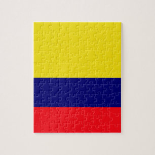 Quebra-cabeça bandeira da Colômbia