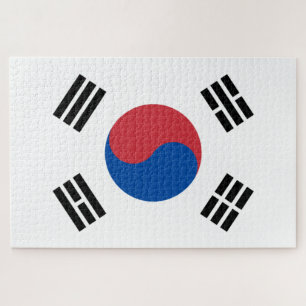 Quebra-cabeça Bandeira da Coreia do Sul (ROK)