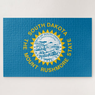 Quebra-cabeça Bandeira da Dakota do Sul (Estado dos EUA)