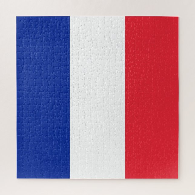 Quebra-cabeça Bandeira da França (Vertical)
