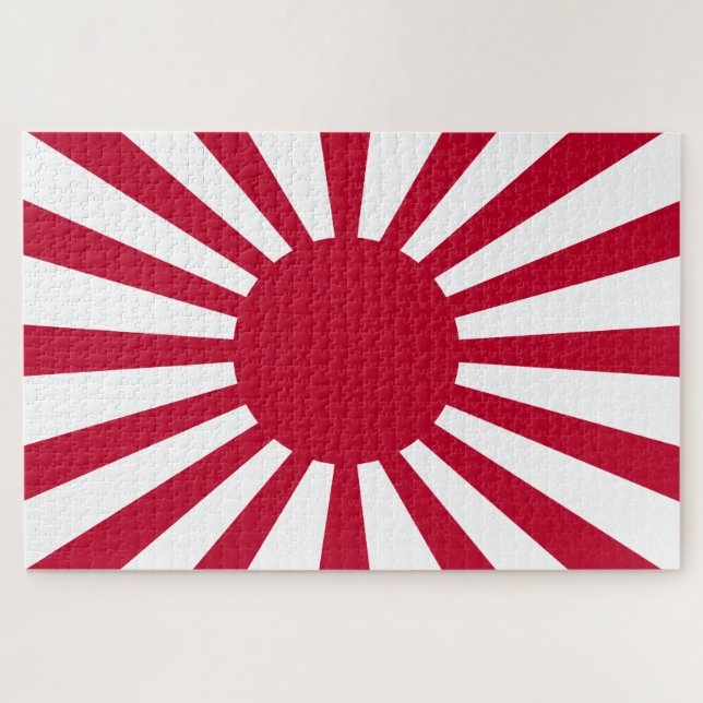 Quebra-cabeça Bandeira da Guerra Imperial do Japão (Horizontal)