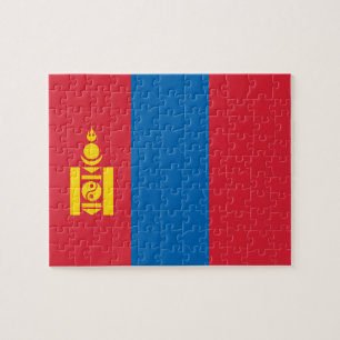 Quebra-cabeça Bandeira da Mongólia