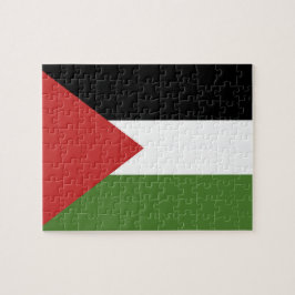 Quebra-cabeça bandeira da Palestina