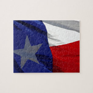 Quebra-cabeça Bandeira da Pop Art do Texas