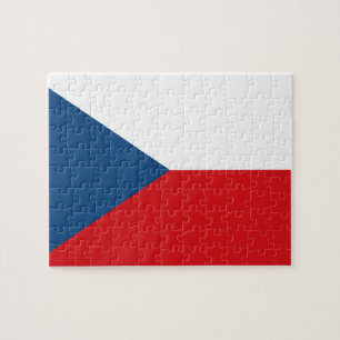Quebra-cabeça Bandeira da República Checa