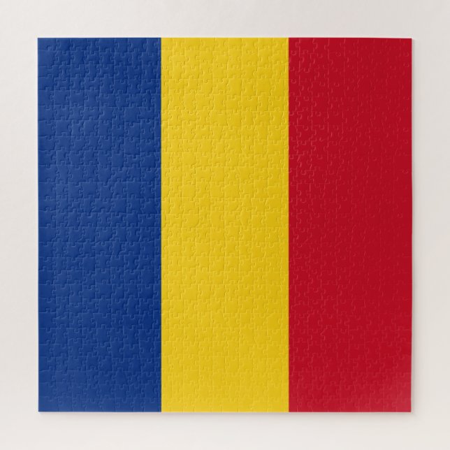 Quebra-cabeça Bandeira da Romênia (Vertical)