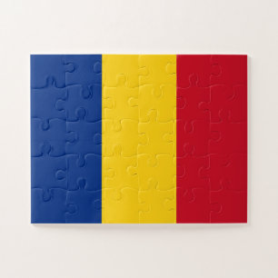 Quebra-cabeça Bandeira da Romênia