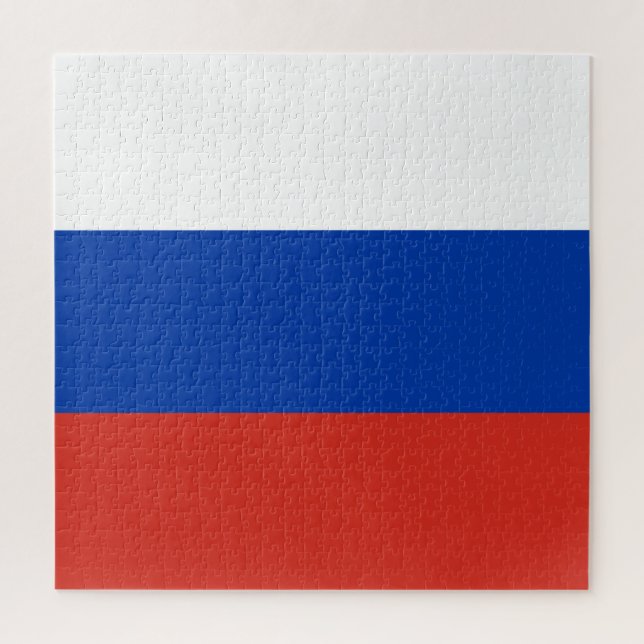 Quebra-cabeça Bandeira da Rússia (Vertical)