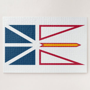 Quebra-cabeça Bandeira da Terra Nova e Labrador (Canadá)