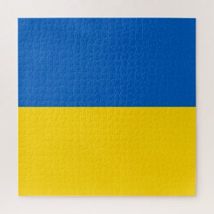 Quebra-cabeça Bandeira da Ucrânia