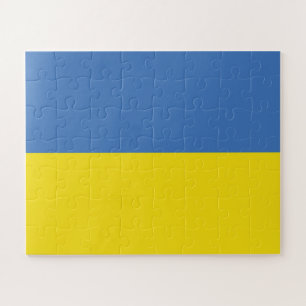 Quebra-cabeça Bandeira da Ucrânia, Ucraniano Слава Україні Slava