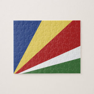 Quebra-cabeça Bandeira das Seychelles