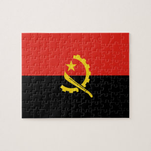 Quebra-cabeça Bandeira de Angola