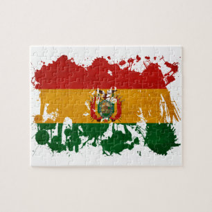 Quebra-cabeça Bandeira de Bolívia