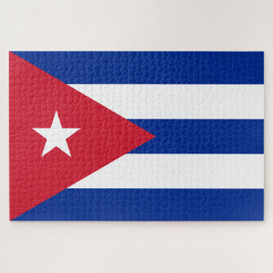 Quebra-cabeça Bandeira de Cuba
