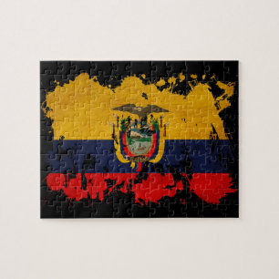Quebra-cabeça Bandeira de Equador