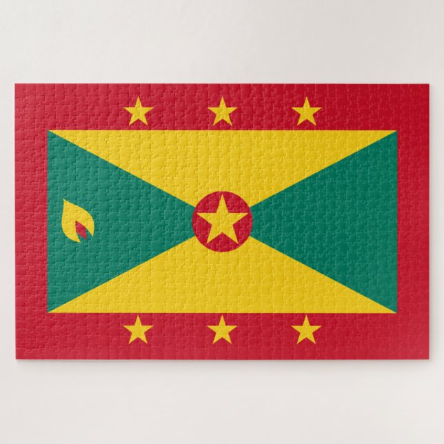 Quebra-cabeça Bandeira de Granada (Horizontal)