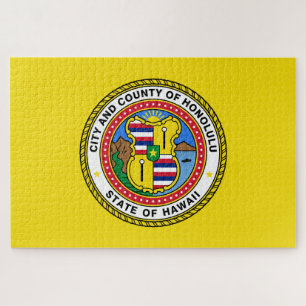 Quebra-cabeça Bandeira de Honolulu (Havaí)