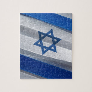 Quebra-cabeça Bandeira de Israel