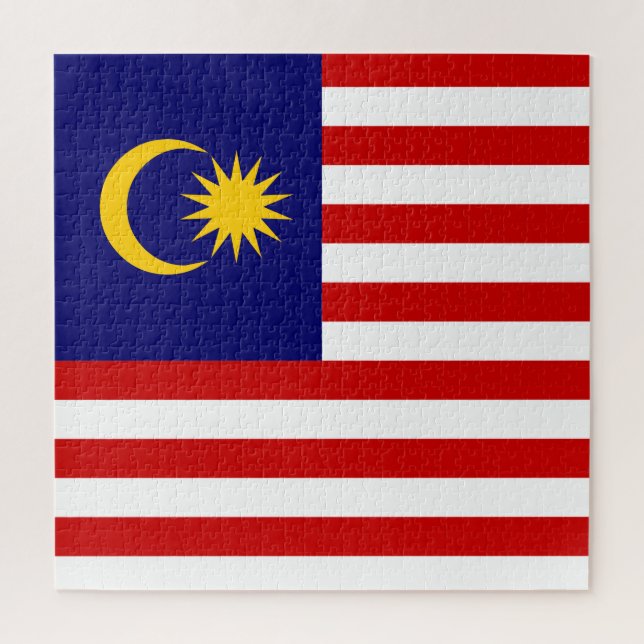 Quebra-cabeça Bandeira de Malaysia (Vertical)
