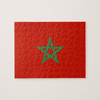 Quebra-cabeça Bandeira de Marrocos