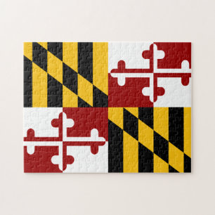 Quebra-cabeça Bandeira de Maryland