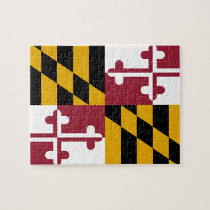 Quebra-cabeça Bandeira de Maryland